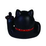 Rude Lucky Kitty Ashtray