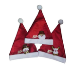 Santa Hat - Santa-Snowman-Reindeer 28 x 40cm