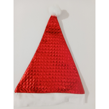 Santa Hat Glitter 28 x40cm