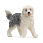 Schleich - Old English Sheep Dog (Red Dot)