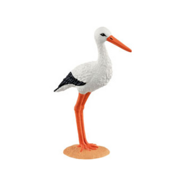 Schleich - Stork (Red Dot)