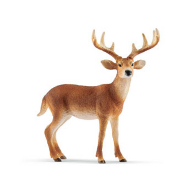 Schleich - White-Tailed Buck (Yellow Dot)