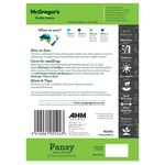 Seeds M2660 Pansy - Swiss Mixed