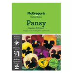 Seeds M2660 Pansy - Swiss Mixed