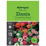 Seeds M2995 Zinnia - Thumbelina Mixed