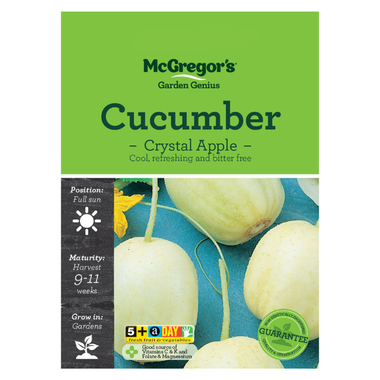 Seeds M6338 Cucumber - Crystal Apple
