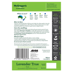 Seeds M6401 Lavender Herb - True