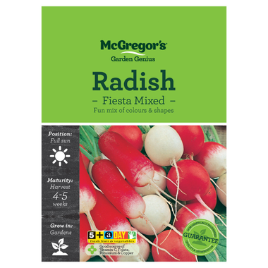 Seeds M6700 Radish - Fiesta Mixed