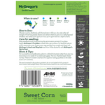 Seeds M6889 Sweet Corn - NZ Yellow
