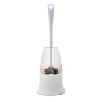 Seymours Round Silicone Toilet Brush with Holder