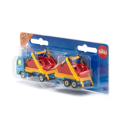 Siku - Rubbish Skip Truck & Trailer