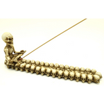 Skeleton Yoga Incense Holder