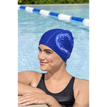 Sleek N Stretch Premium Fabric Swim Cap