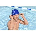 Sleek N Stretch Premium Fabric Swim Cap