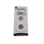 Snap Fastener 2 x 18mm Nickel
