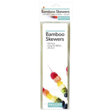 Snazzee Bamboo Skewers 100pc