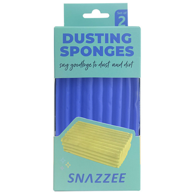 Snazzee Dusting Sponges 2pk