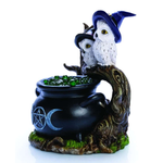 Snowy Owl Cauldron LED Light