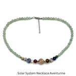 Solar System Necklace Aventurine