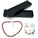 Solar System Necklace Carnelian