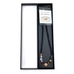 Solar System Necklace Goldstone