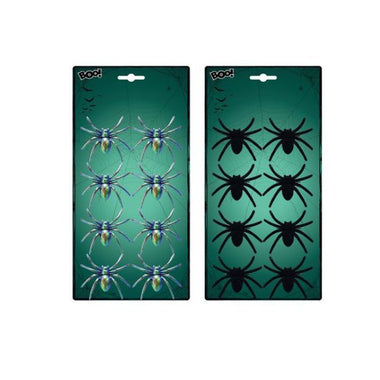 Spiders 6.5cm 8pk