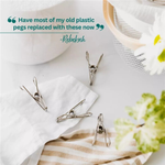 Stainless Steel Pegs 20pk