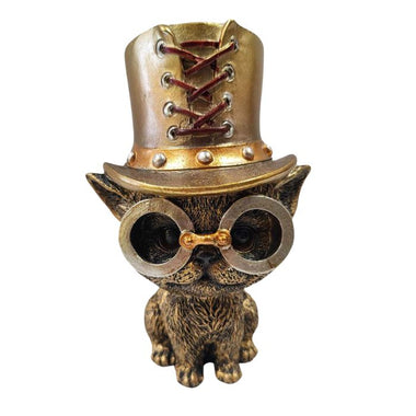 Steampunk Cat With Top Hat