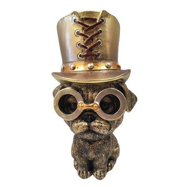 Steam Punk Dog With Top Hat