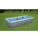 Steel Frame Pool with Sand Filter 6.4m x 2.74m x 1.32m