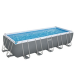Steel Frame Pool with Sand Filter 6.4m x 2.74m x 1.32m