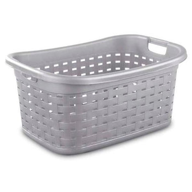 Sterilite Weave Laundry Basket - Cement Grey