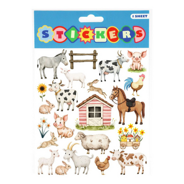 Stickers Farm Life Animals