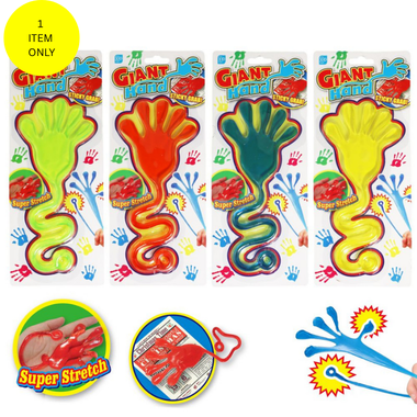 Sticky Stretchy Giant Hand 10cm