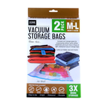Storage Bags Vacuum 90 x 65cm 2pk