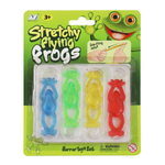 Stretchy Flying Frogs 4pc