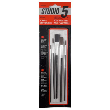 Studio 5 Artist Brushes 5pc