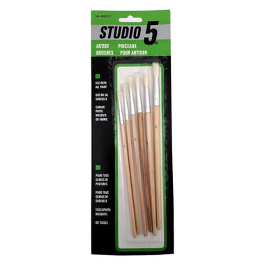 Studio 5 Artist Brushes 6pc