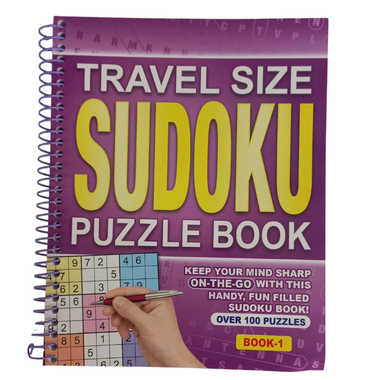 Sudoku 147 x 185mm Spiral 120 Pg