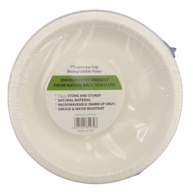 Sugarcane Biodegradable Plates