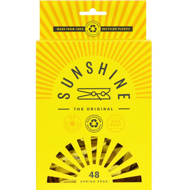 Sunshine Spring Pegs 48pk