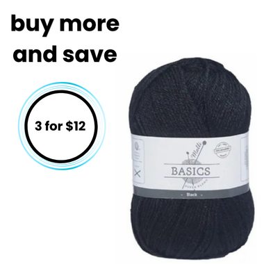 Super Blend Basic Yarn - Black