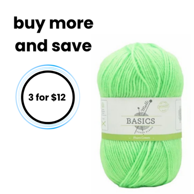 Super Blend Basic Yarn - Flouro Green