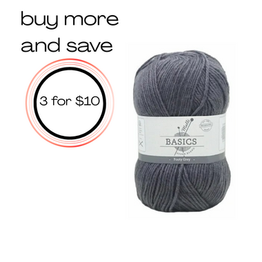 Super Blend Basic Yarn - Footy Grey