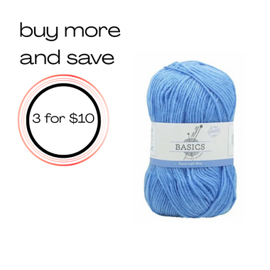 Super Blend Basic Yarn - Footy Light Blue