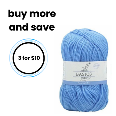 Super Blend Basic Yarn - Footy Light Blue