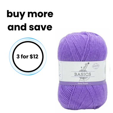 Super Blend Basic Yarn - Footy Purple