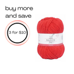 Super Blend Basic Yarn - Footy Red