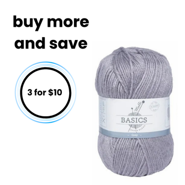 Super Blend Basic Yarn - Grey