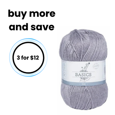 Super Blend Basic Yarn - Grey